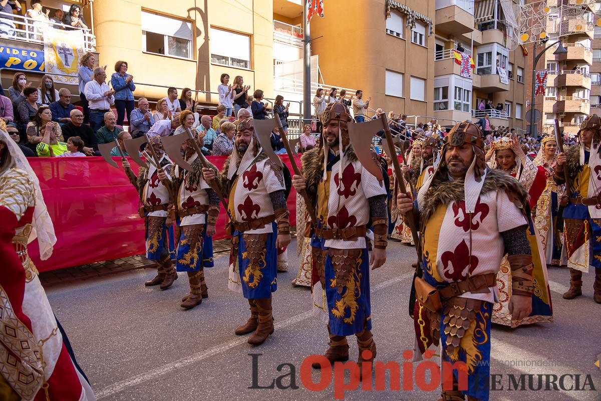 Procesión de subida a la Basílica en las Fiestas de Caravaca (Bando Cristiano)