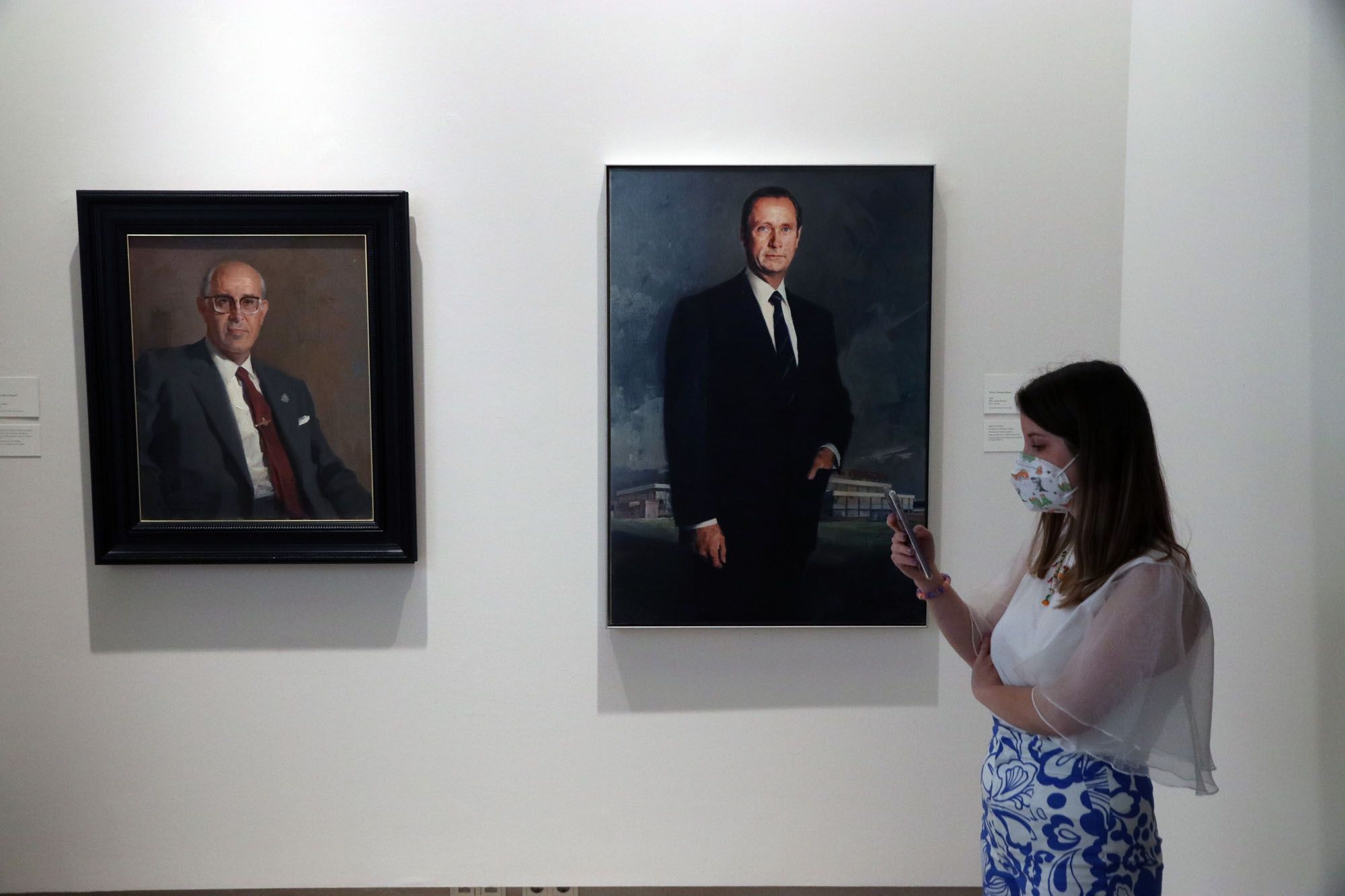 Inaugurada la Exposición 'Banqueros y Empresarios. Retratos de Félix Revello de Toro'