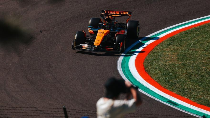 Piastri y McLaren no dan tregua en Imola
