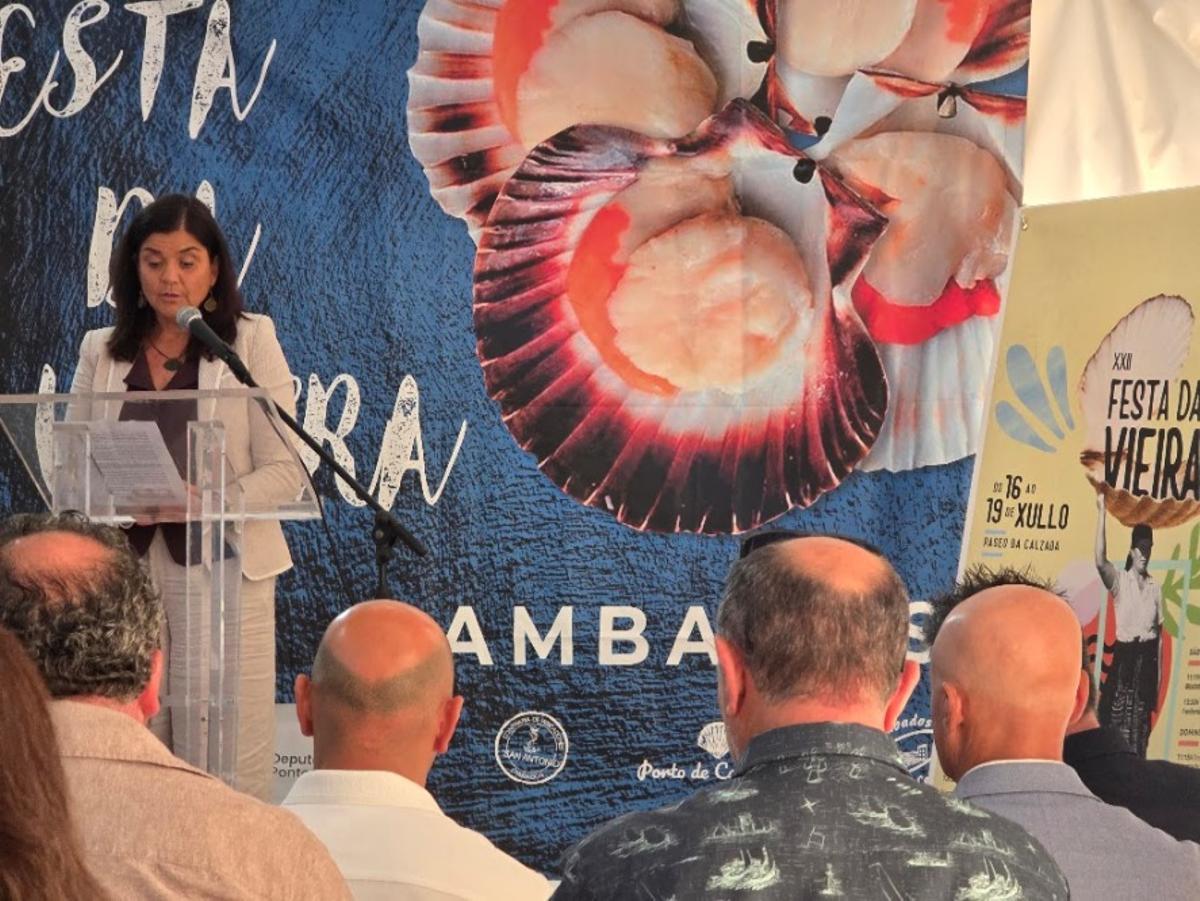 Cambados abrió esta tarde su ya consolidada fiesta de exaltación de la vieira.