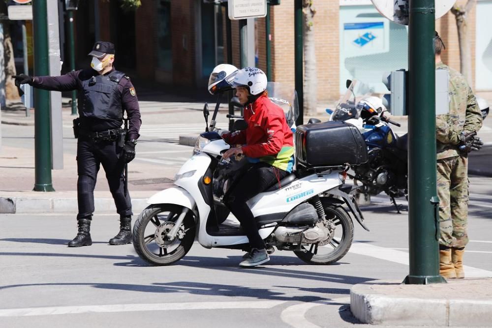 Murcia en su tercer domingo de confinamiento