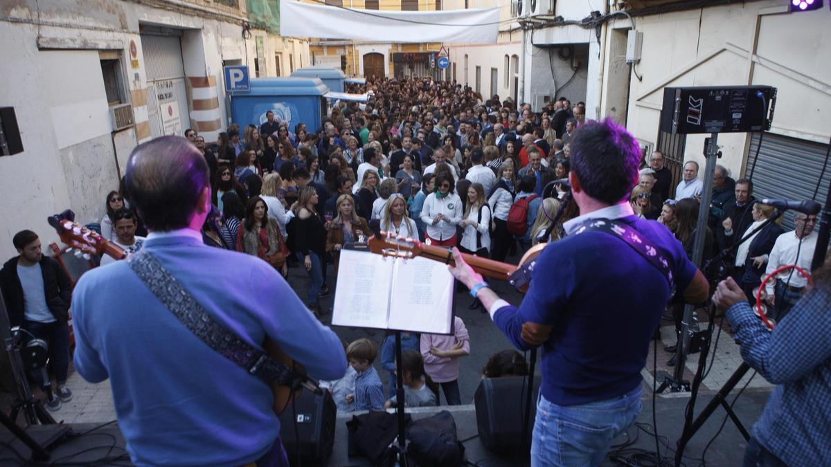 Concierto en la Colla Bacalao en una imagen de archivo.