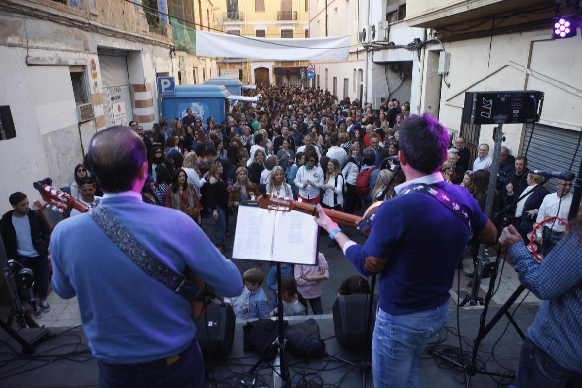 Concierto en la Colla Bacalao en una imagen de archivo.