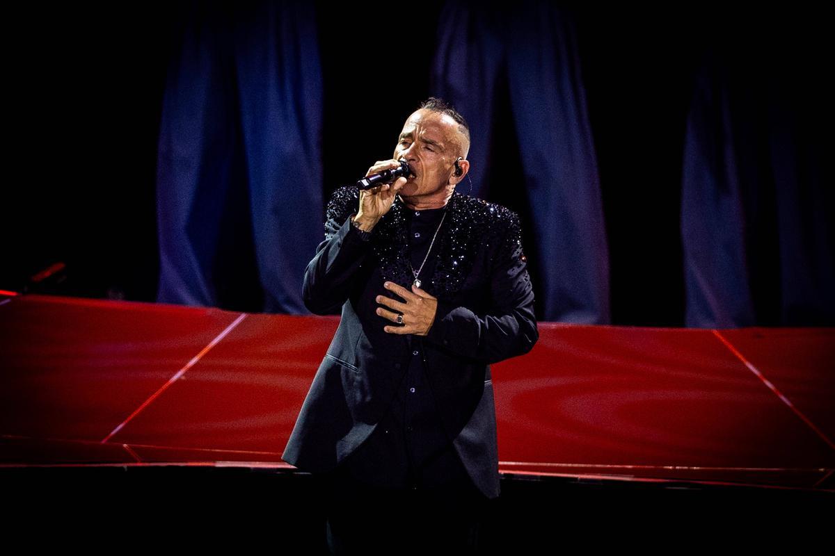 Eros Ramazzotti en el Palau Sant Jordi.