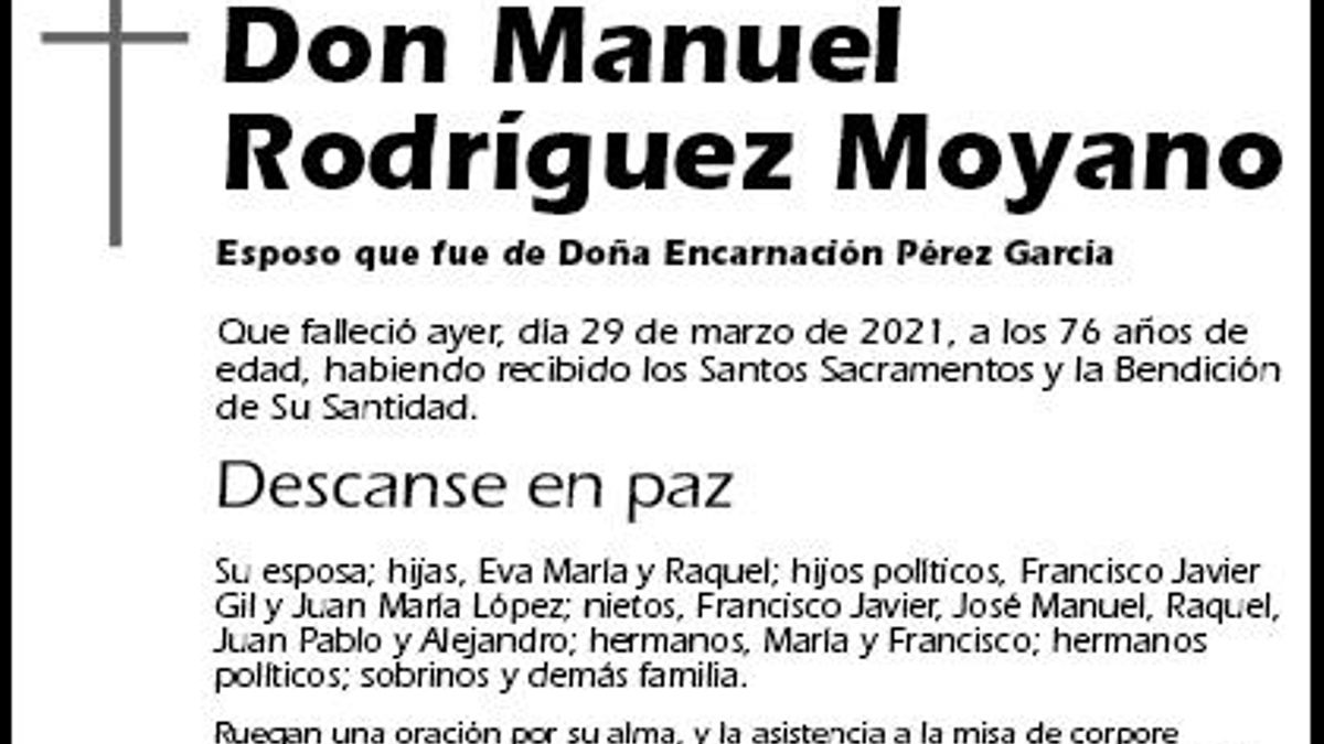 Manuel Rodríguez Moyano