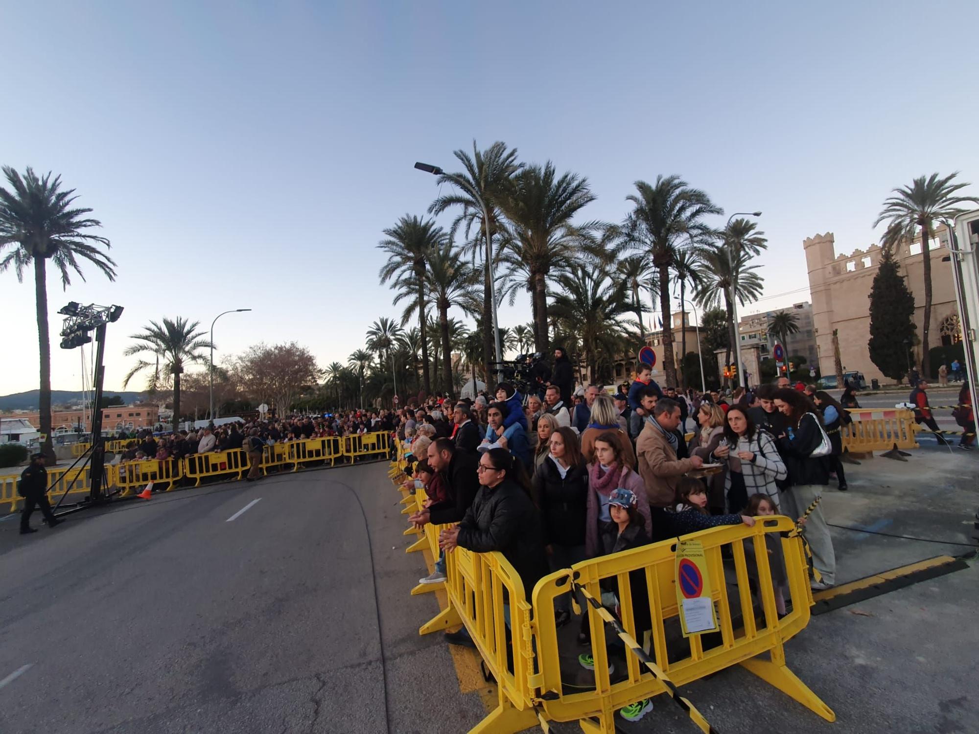 Desembarco de los Reyes Magos en Palma