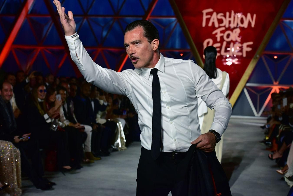 'Fashion for Relief': Antonio Banderas