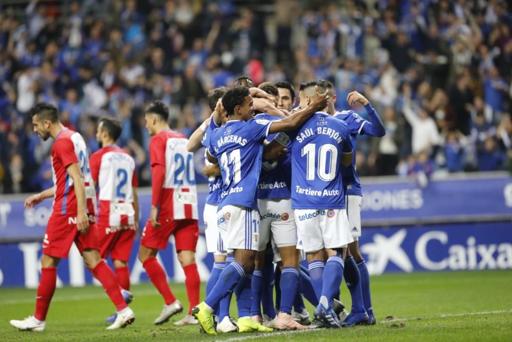 Derbi asturiano: El Real Oviedo - Sporting, en imágenes