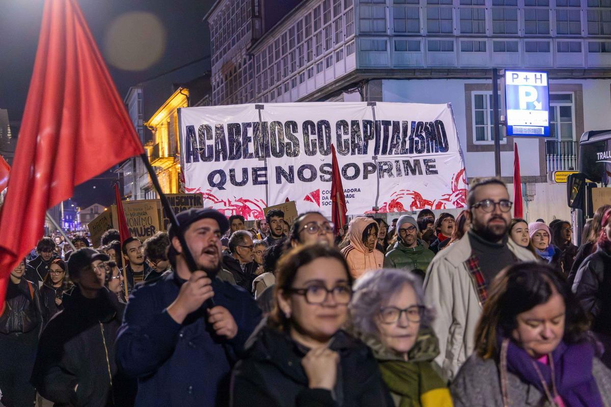 Un grito pola igualdade. 8M en Santiago