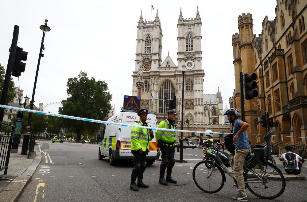 Atropellament al Parlament britànic