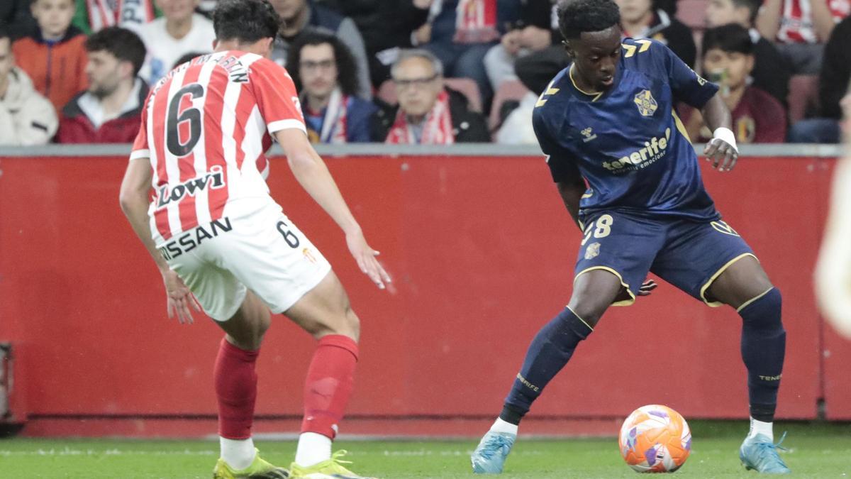 Diarra, en el partido del pasado sábado ante el Sporting.