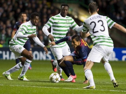 El Celtic-Barça, en imágenes