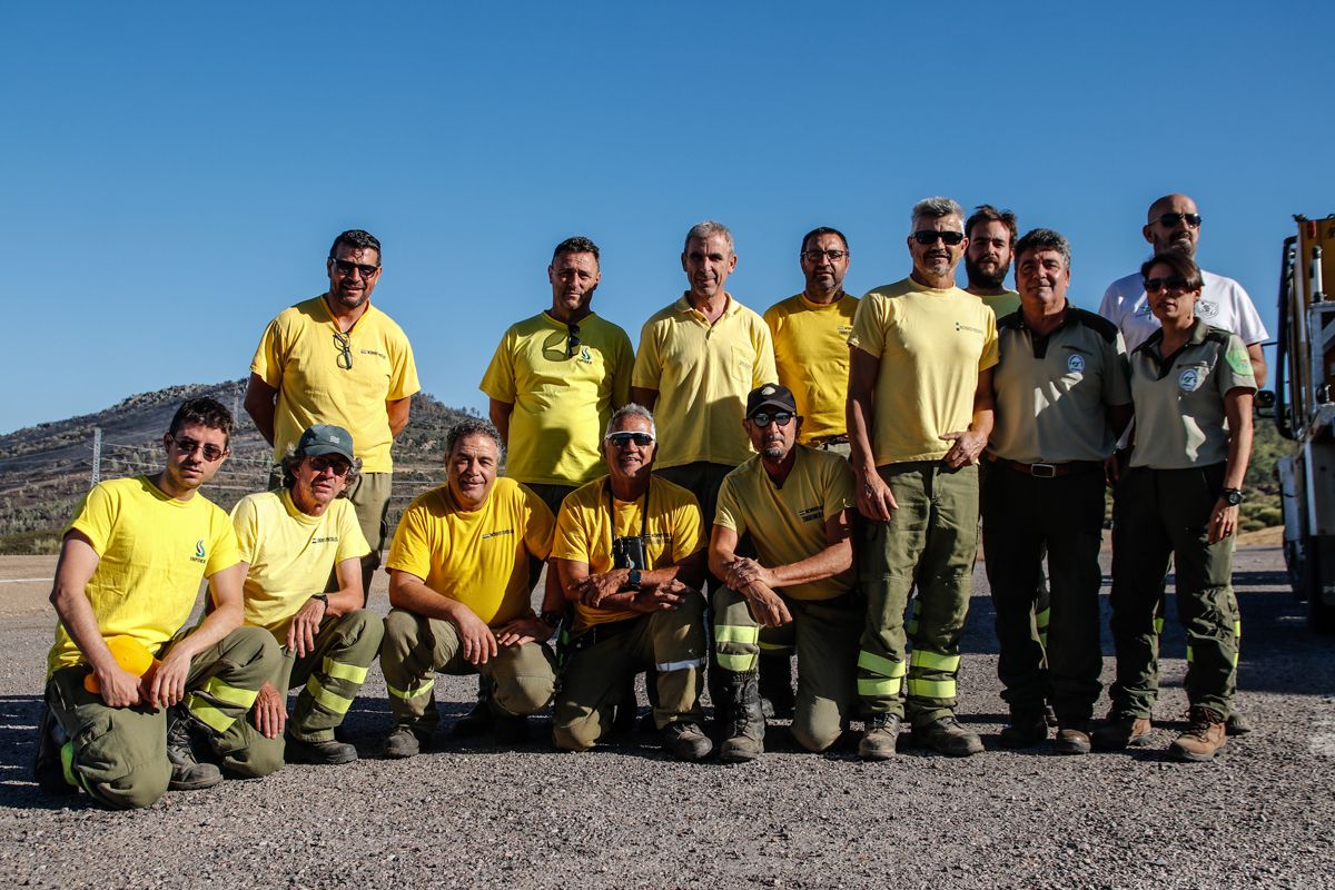 Así quedó la zona de Casas de Miravete y Monfragüe tras el incendio