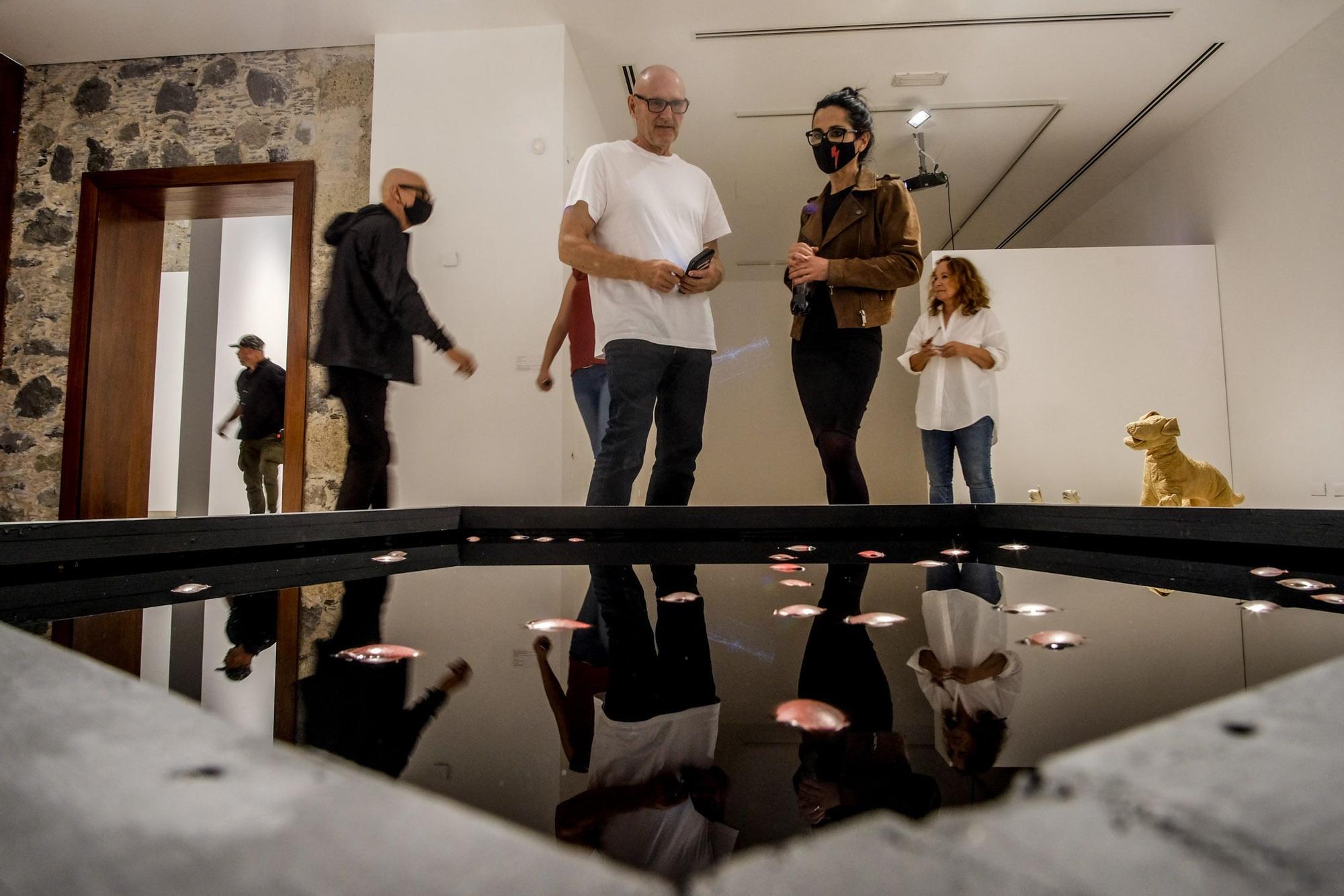 Exposición de la Bienal NoMade en el Castillo de La Luz