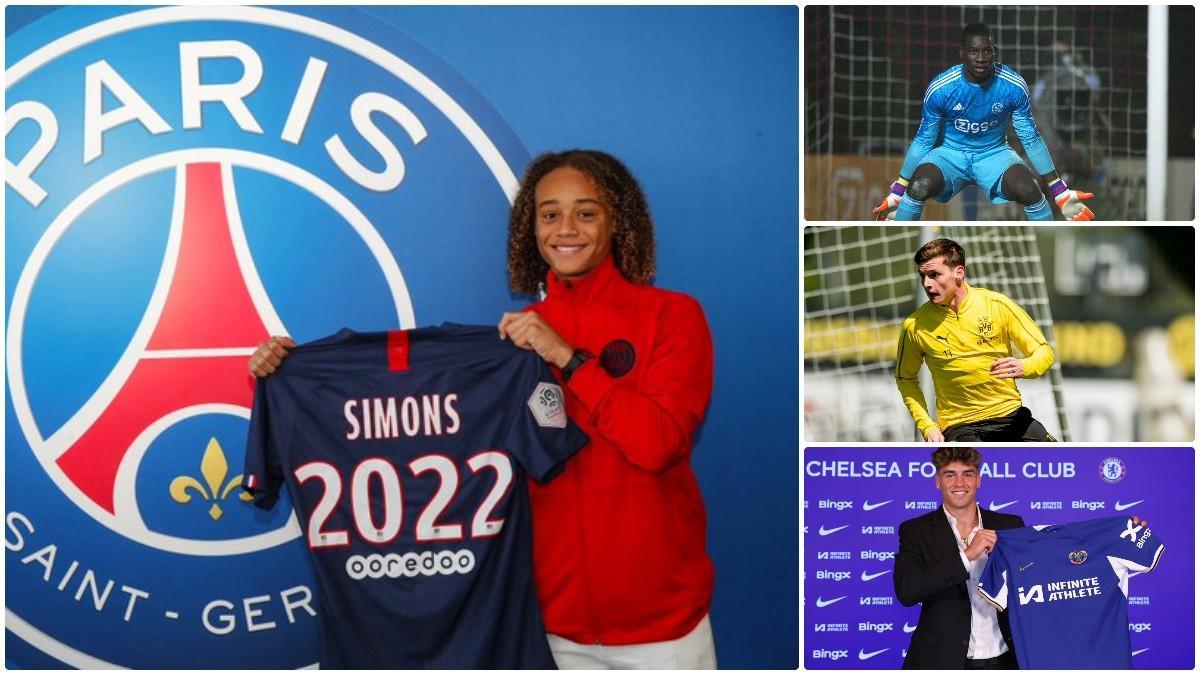 Simons, Onana, Sergio y Guiu, cuatro ejemplos de canteranos del Barça que se fueron del Barça por sorpresa