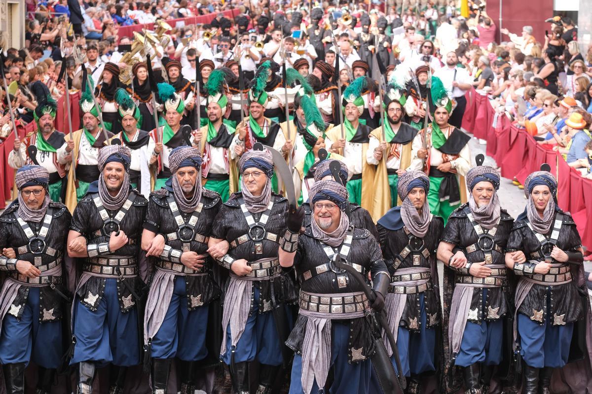 ENTRADA MORA. FIESTAS DE MOROS Y CRISTIANOS 2022.