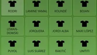 ¿Sabes quiénes jugaron juntos? Demuestra que eres el más culé y juega a 4 en Campo