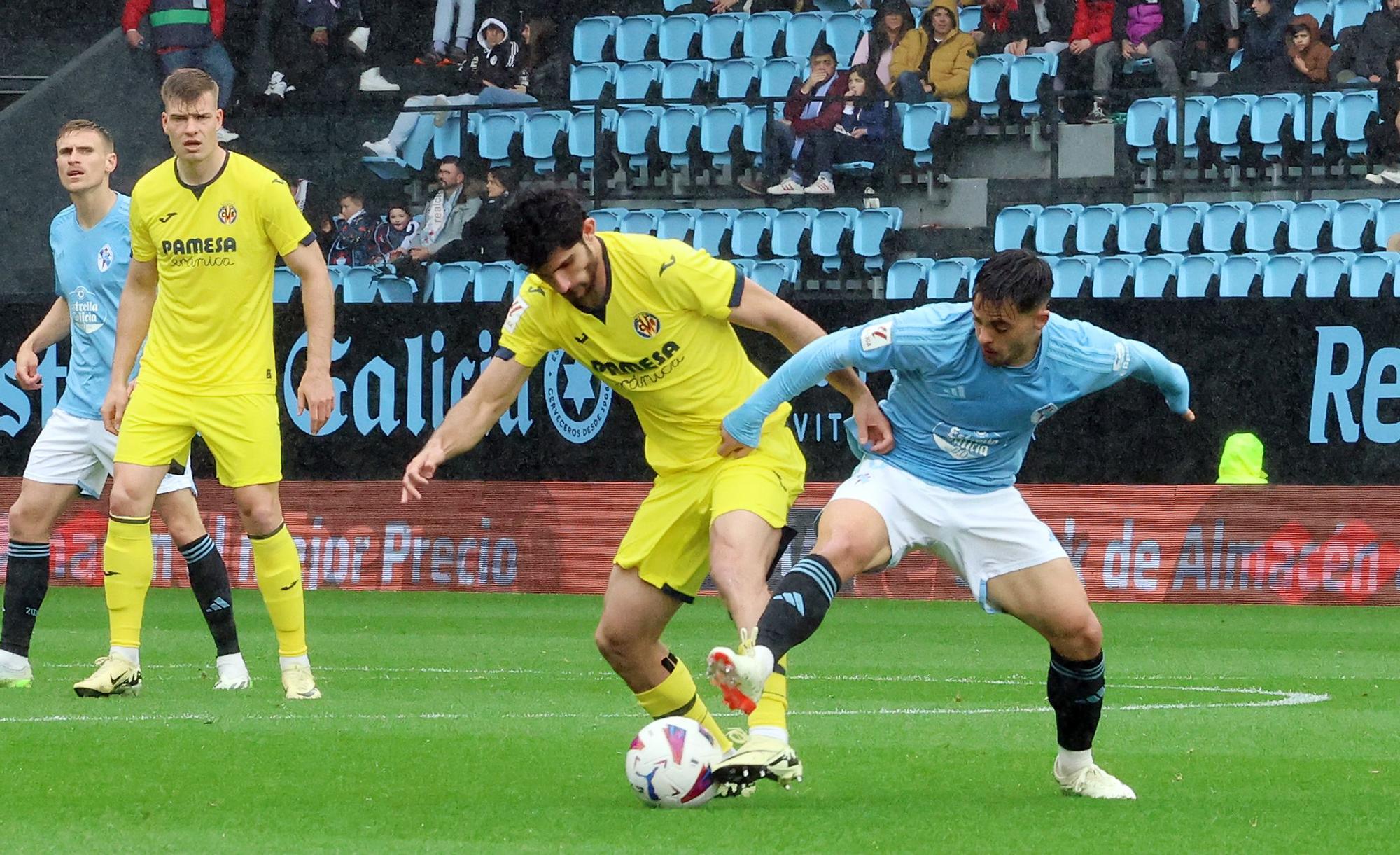 El Celta-Villarreal, en imágenes