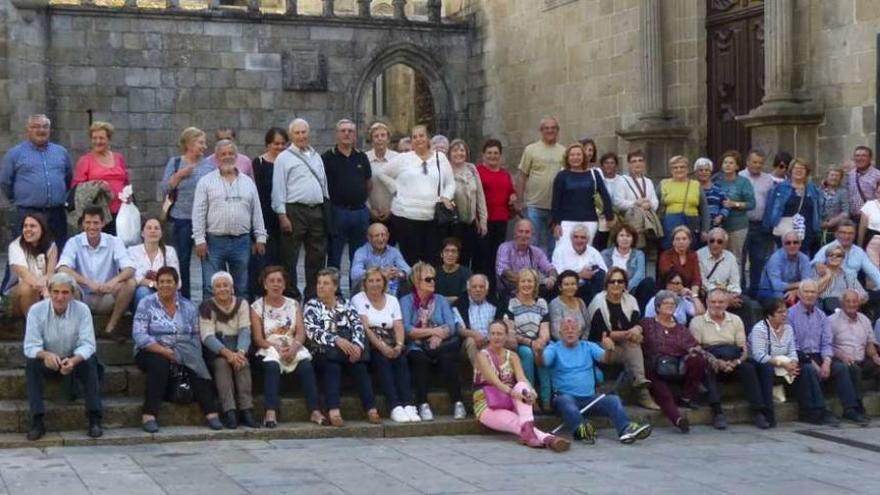 Excursión de &quot;A Cañota na Memoria&quot; a Guimaráes y Braga