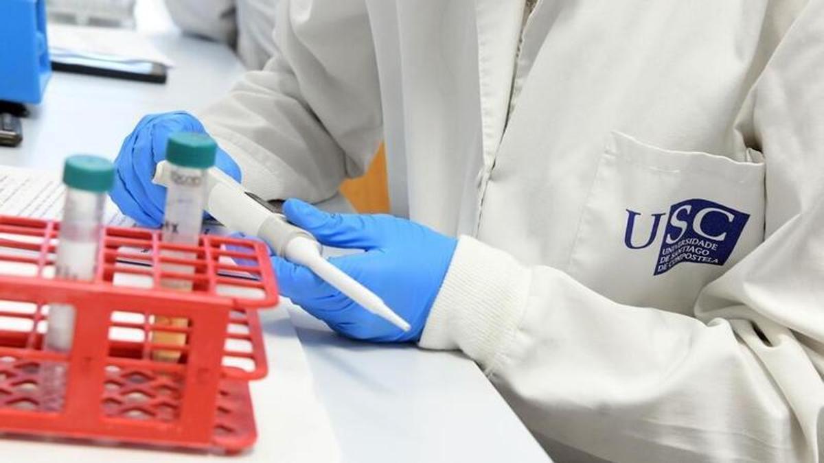 Detalle de un laboratorio de la USC