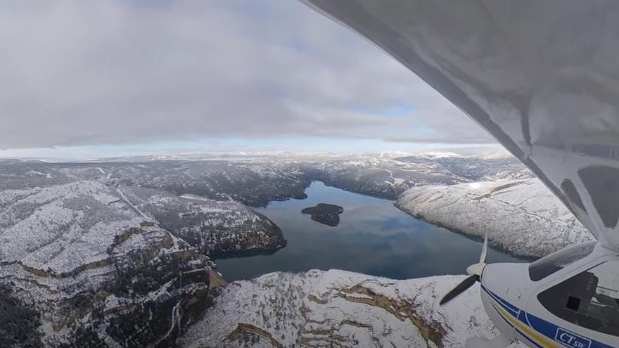 Los Serranos visto desde el aire