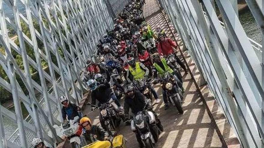 El Motoclub Os de Sempre ya realizó el año pasado un evento similar en el que logró una alta participación. // D.B.M.