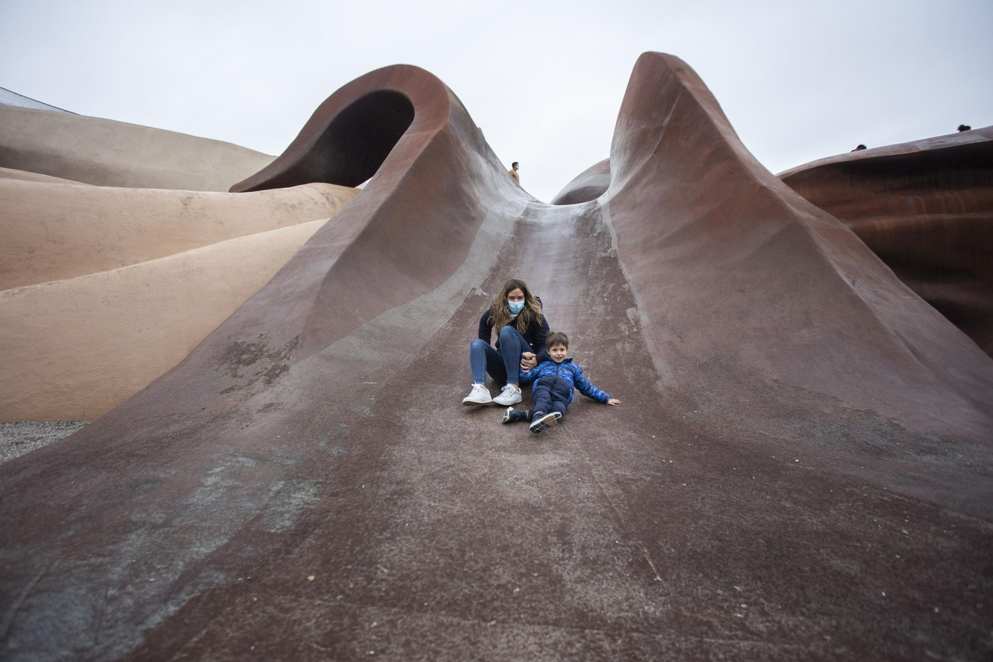 Así ha sido el cierre del parque Gulliver por la alergia de la nueva pintura