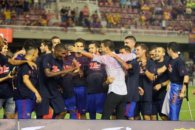 El ascenso del Barcelona B, en imágenes