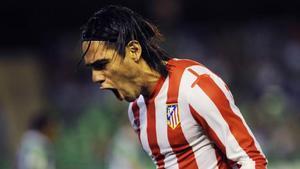 Radamel Falcao, jugador del Atlético de Madrid