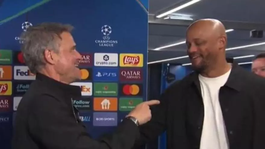 De la línea defensiva de Flick a la imagen viral de Luis Enrique y Kompany
