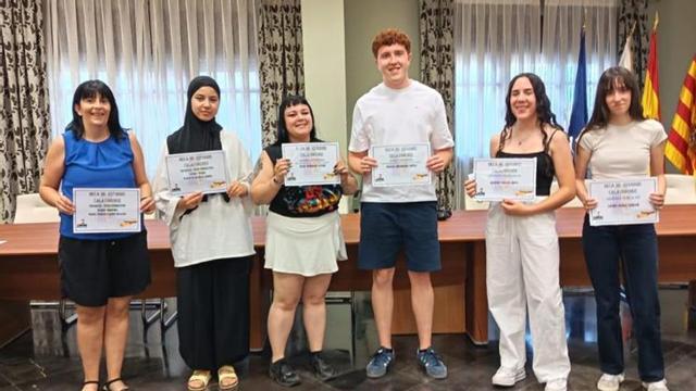Ganadores de la beca Calatorense.