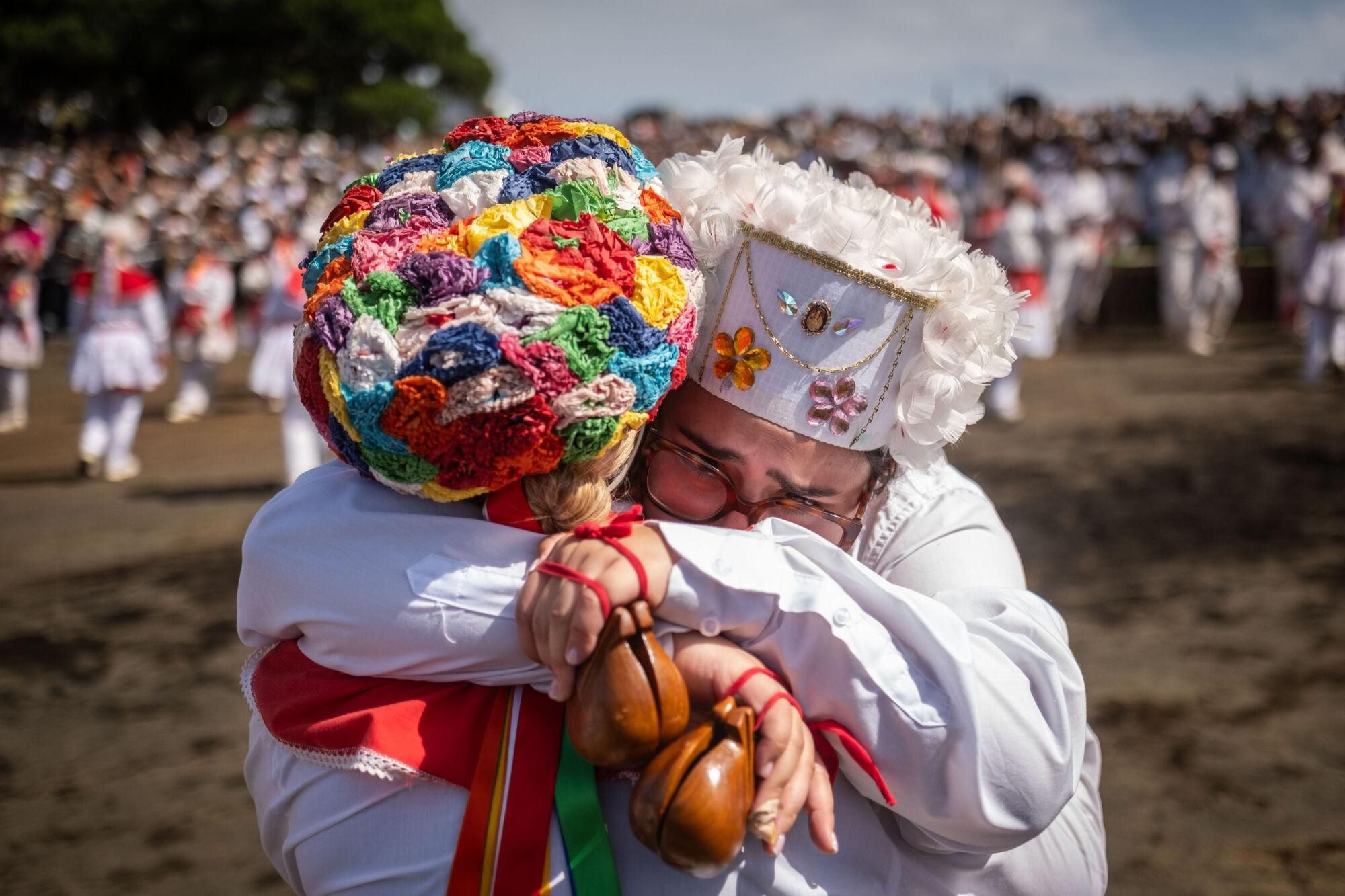 Bajada de la Virgen de Los Reyes en el Hierro