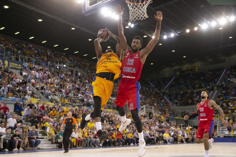 26.10.18. Las Palmas de Gran Canaria. Baloncesto Euroliga temporada 2018-19. Herbalife Gran Canaria - CSKA Moscú. Gran Canaria Arena. Foto Quique Curbelo  | 26/10/2018 | Fotógrafo: Quique Curbelo