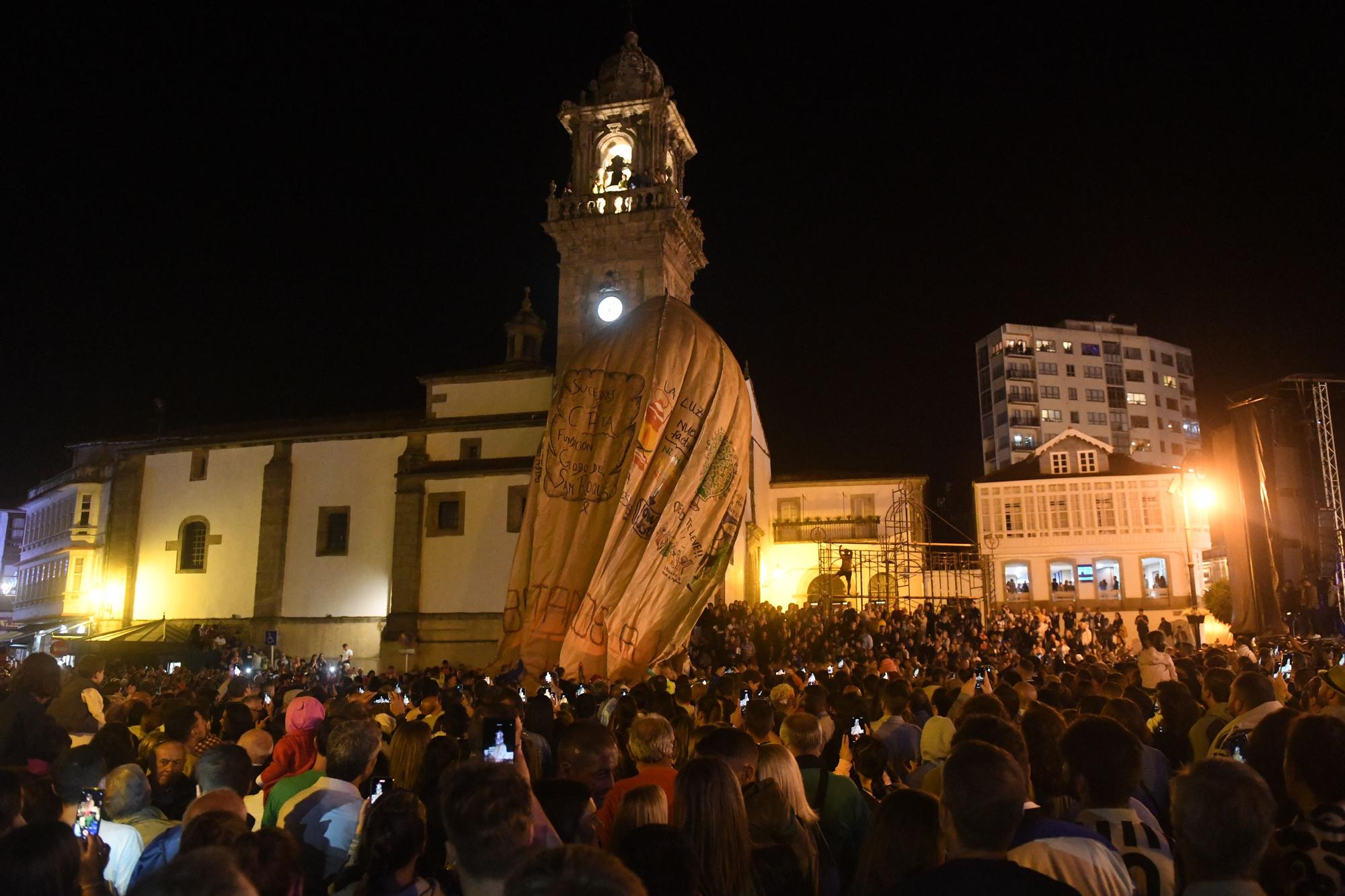 Galicia lanzó el globo más grande del mundo