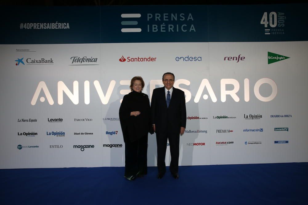 Gala del 40 aniversario de Prensa Ibérica