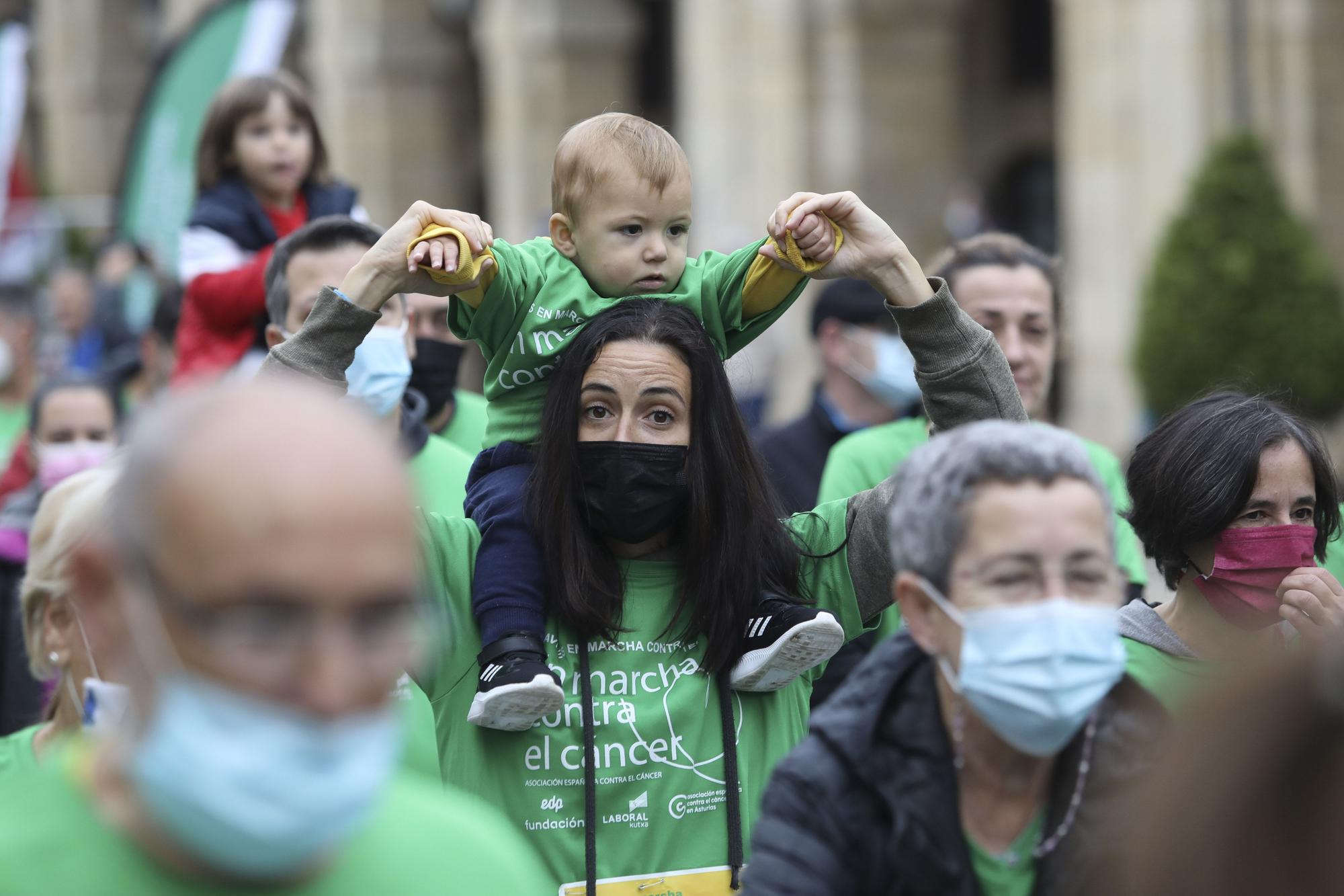 Marcha contra el cáncer de Avilés