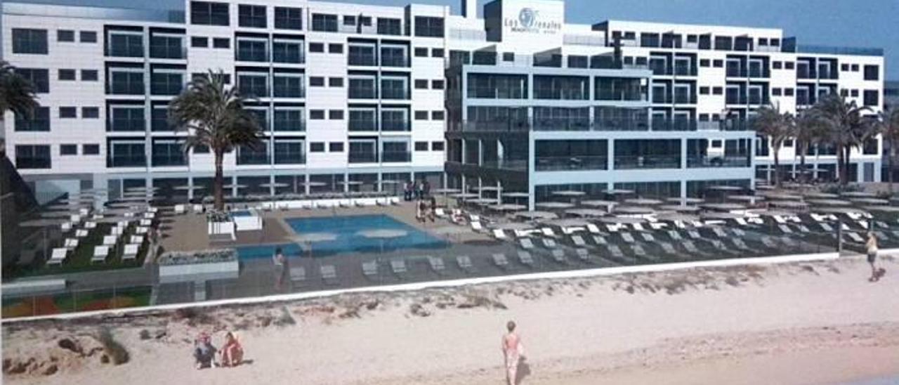 Elche empieza a promocionar el hotel de Arenales que abrirá el verano de 2016