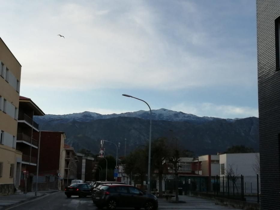 Las imágenes del temporal en Asturias