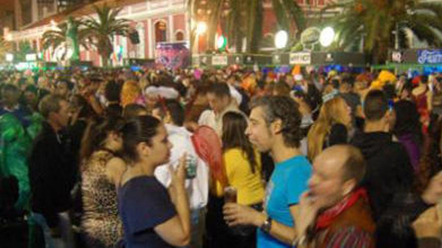 Imagen de archivo de la fiesta en Santa Catalina.