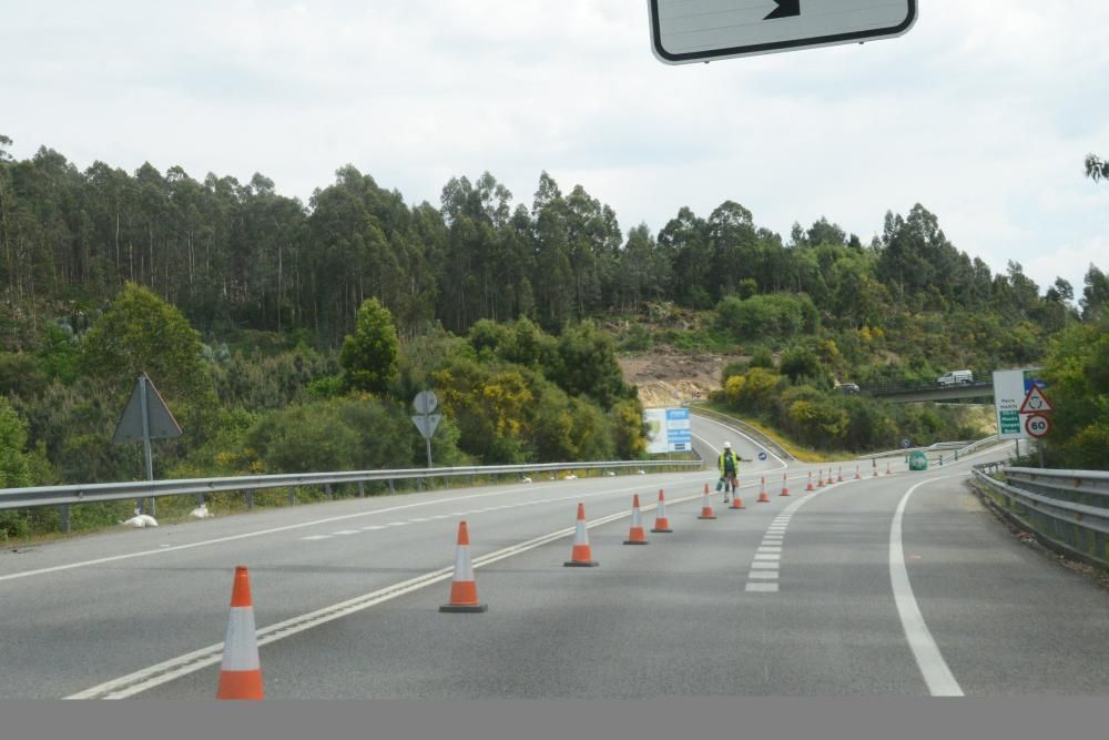 Corte en el Corredor do Morrazo