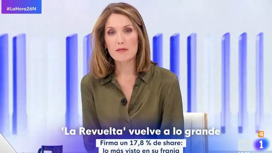 Silvia Intxaurrondo contesta a Pablo Motos en 'La Hora de la 1'