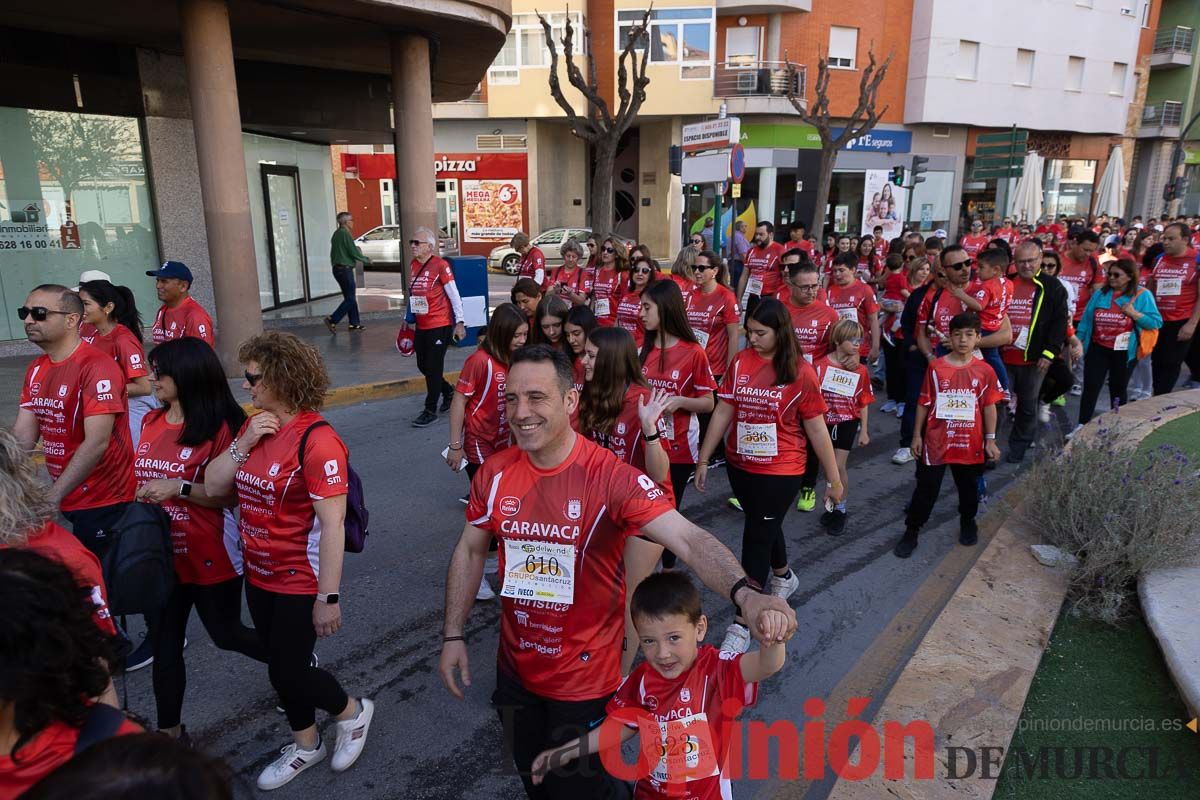 Marcha de la ONG Delwende en Caravaca