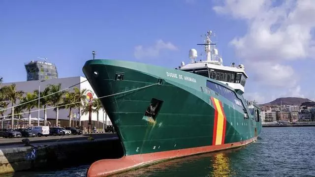 Así es el buque ‘Duque de Ahumada’, la joya marina de La Guardia Civil