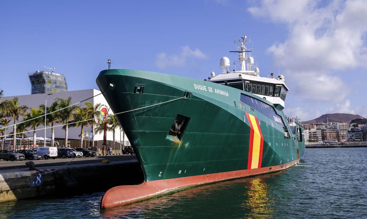Recorrido por el buque Duque Ahumada, de la Guardia Civil