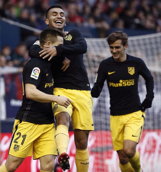 Liga: Osasuna  Atlético