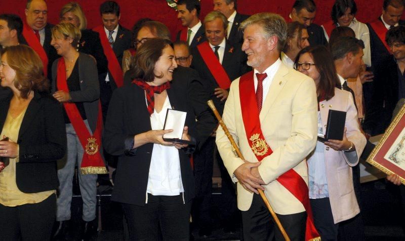 Entrega de las medallas del Ayuntamiento