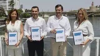 Moreno abandera la centralidad del PP como "la única posibilidad de sacar a Sánchez de Moncloa"