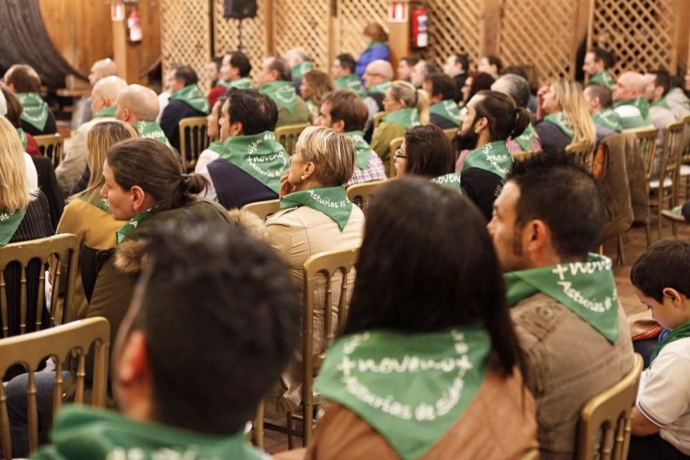 Gala de entrega de premios de "Gijón de sidra" en el Llagar de Castiello