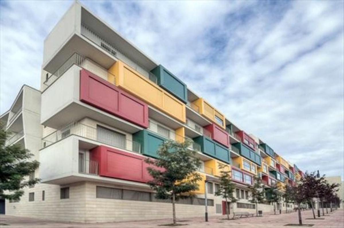 Promoción de viviendas nuevas de Catalunya Caixa en Terrassa.