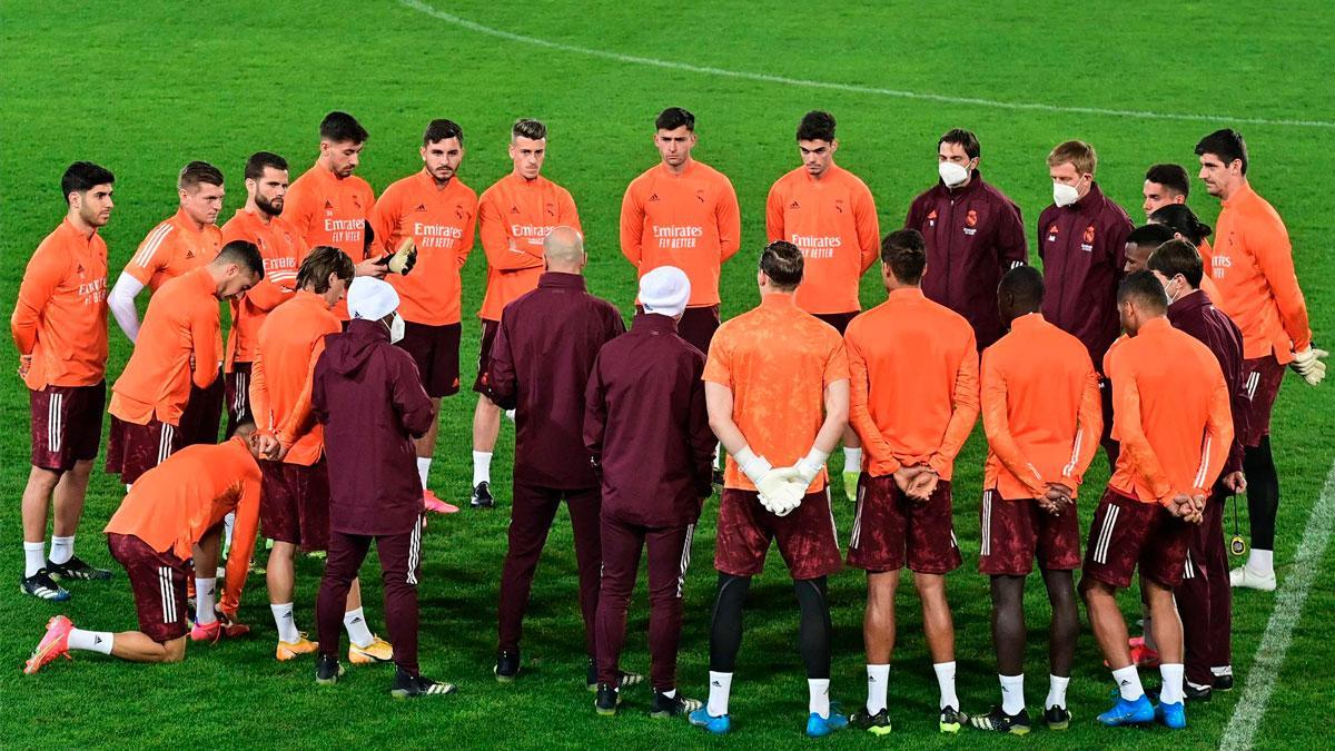 El Real Madrid ultima el partido ante el Atalanta en el Gewiss Stadium